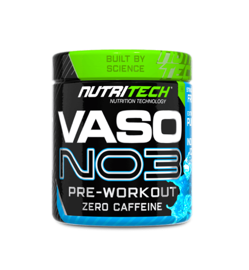 nutritech vaso no3 pre workout caffeine free pump