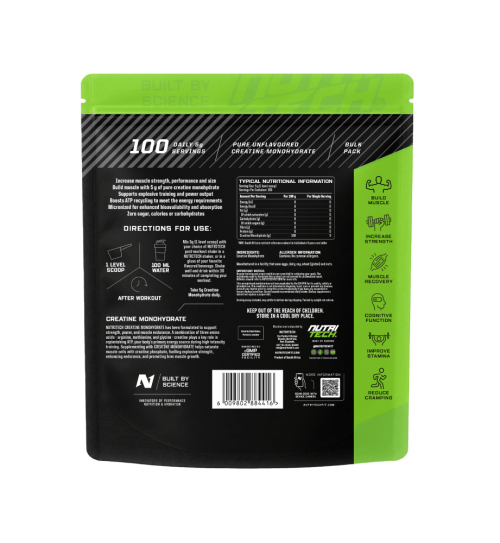 Nutritech-creatine-monohydrate-500g-pouch-2 NUTRITECH CREATINE MONOHYDRATE 500g - 100 Servings