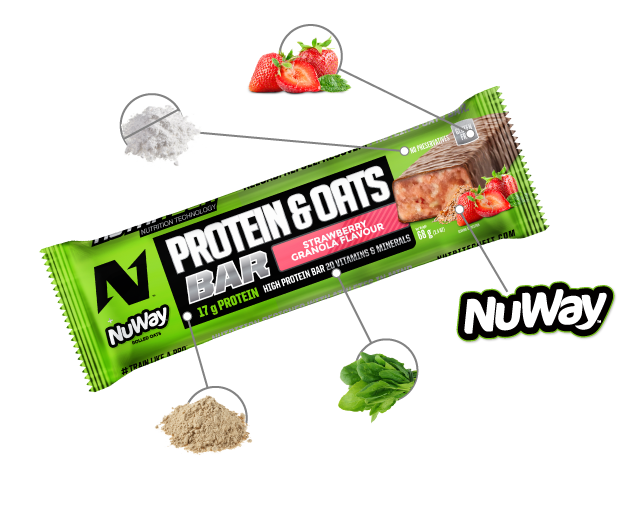 PROTEIN & OATS BAR STRAWBERRY - Ingredient List