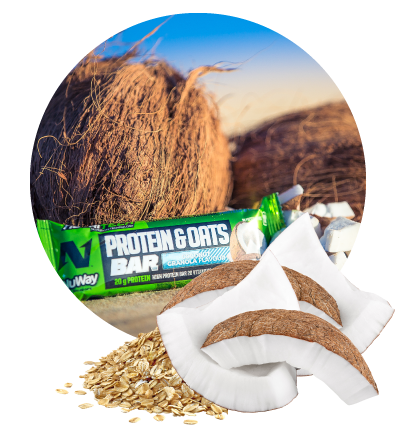 PROTEIN & OATS BAR COCONUT GRANOLA - Feature Image