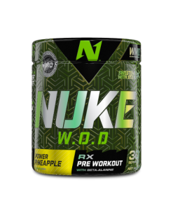 NUKE WOD RX Pre-Workout - CrossFit Pre-Workout - Power Pineapple Flavour
