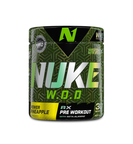 NUKE WOD RX Pre-Workout - CrossFit Pre-Workout - Power Pineapple Flavour