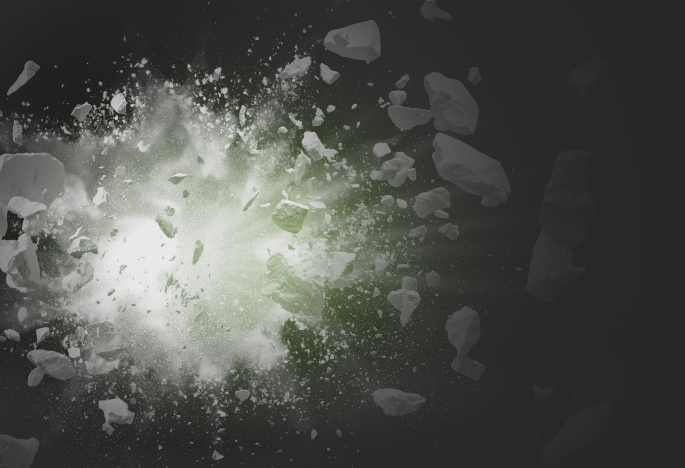Chalk Exploding Background