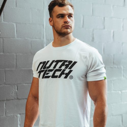 NT STACK TEE MEN'S WHITE