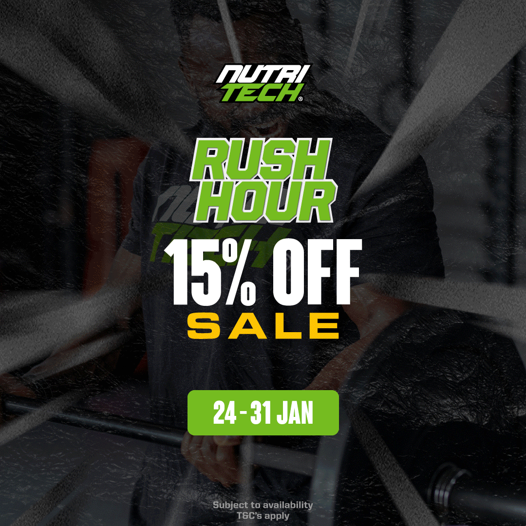 Rush Hour Sale - Supplements On Sale