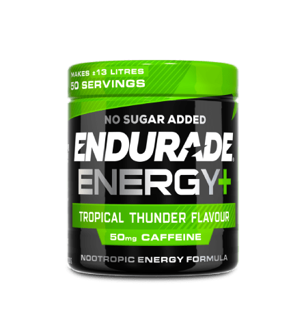 ENDURADE Energy+ Powder - Nootropic Energy Formula - Tropical Thunder Flavour