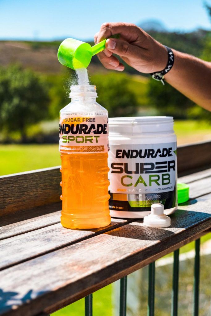 Sport Hydration mixed with Carbohydrate