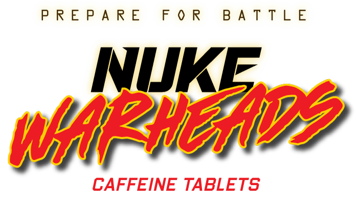 NUKE Warheads caffeine tablets