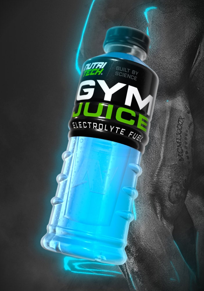 nutritech gym juice electrolyte drink