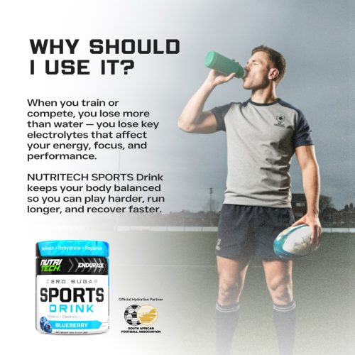 NUTRITECH SPORTS DRINK ELECTROLYTE POWDER 200g.