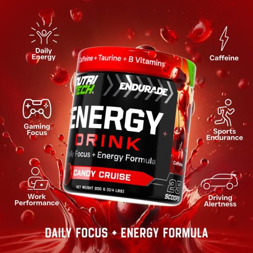 NUTRITECH ENERGY DRINK POWDER 200g - 25 Servings