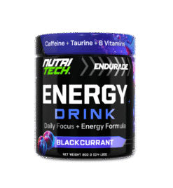 Nutritech energy drink powder blackcurrant