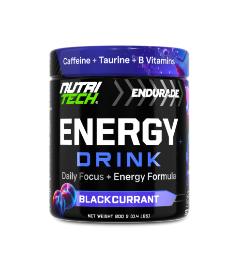 Nutritech energy drink powder blackcurrant