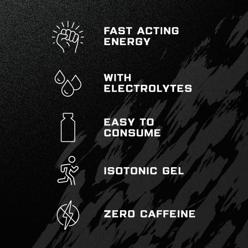 NUTRITECH Sport Energy Gel zero caffeine facts