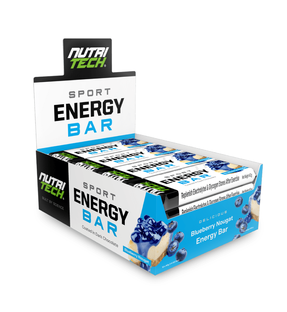 Nutritech raw energy bar blueberry almond