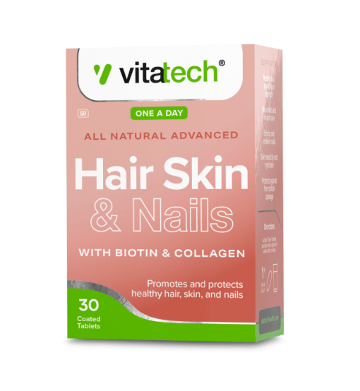 vitatech hair skin and nails tablets