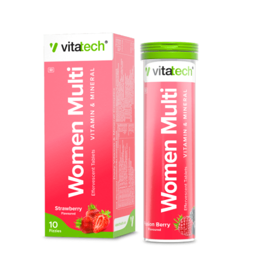 vitatech women multi vitamin and mineral effervescent