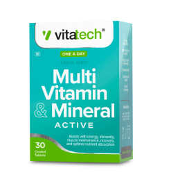 VITATECH MULTIVITAMIN AND MINERAL ACTIVE TABLETS