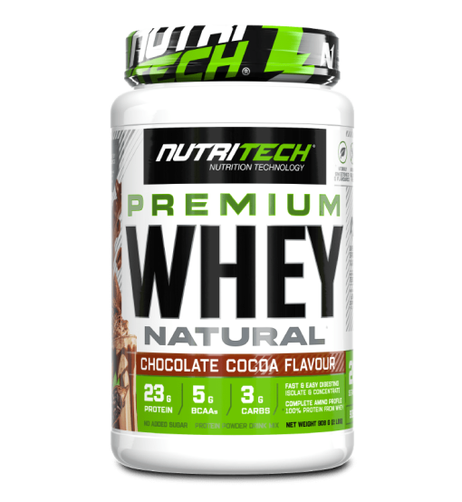 NutriTech Premium Natural Whey Protein 908g