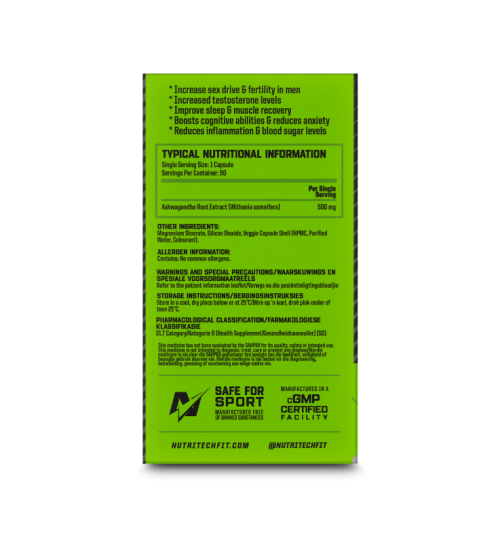 nutritech ashwagandha