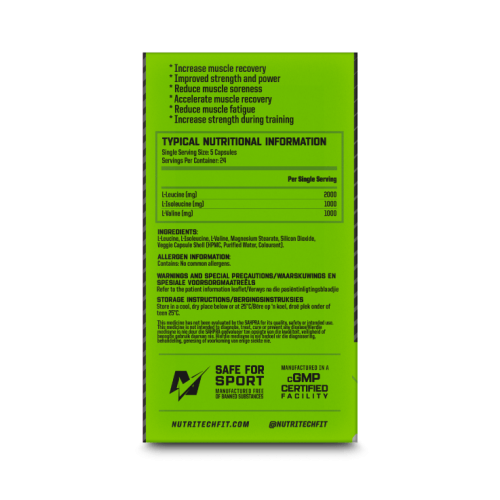 nutritech bcaa capsules