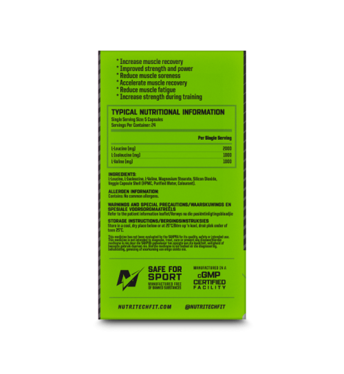 nutritech bcaa capsules