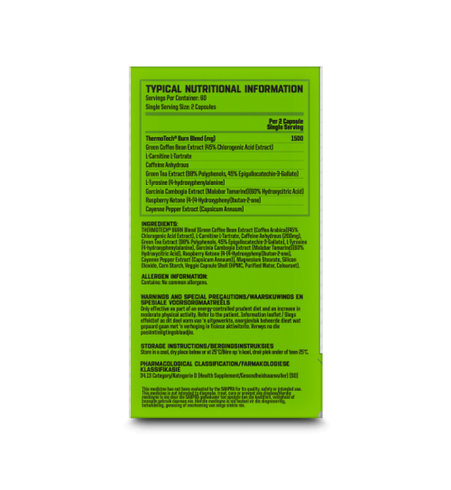 nutritech burn fat burner for women