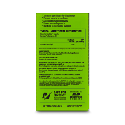 nutritech daa alpha supplement