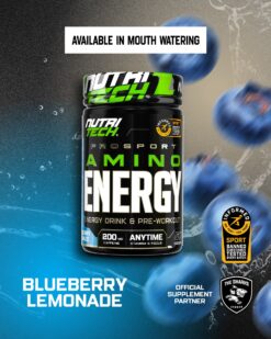 Alternative view of NUTRITECH PROSPORT AMINO ENERGY INFORMED SPORT TESTED 360g (12.7oz)