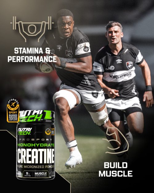 NUTRITECH PROSPORT CREATINE MONOHYDRATE INFORMED SPORT TESTED 300g - 60 Servings