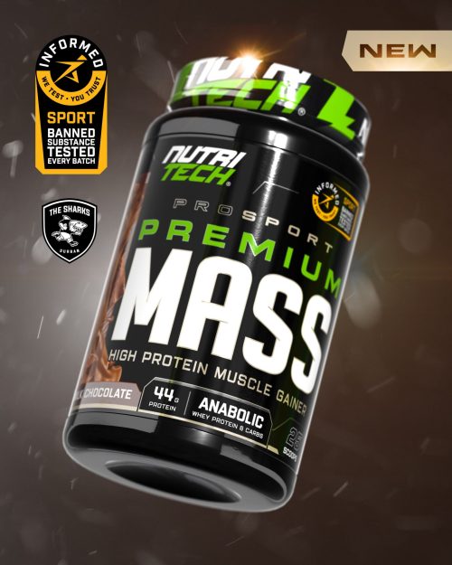 NUTRITECH PROSPORT PREMIUM MASS INFORMED SPORT TESTED 1.5kg (3.3lbs)