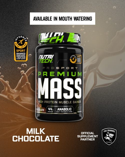 NUTRITECH PROSPORT PREMIUM MASS INFORMED SPORT TESTED 1.5kg (3.3lbs)