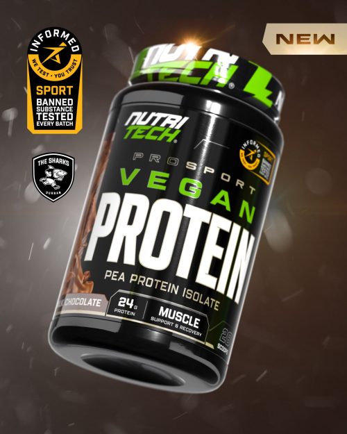 NUTRITECH PROSPORT VEGAN PROTEIN INFORMED SPORT TESTED 908g - 28 Servings