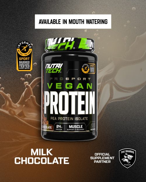 NUTRITECH PROSPORT VEGAN PROTEIN INFORMED SPORT TESTED 908g - 28 Servings