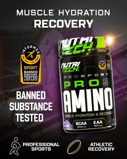 NUTRITECH PROSPORT PRO9 AMINO INFORMED SPORT TESTED 360g (12.7Oz)