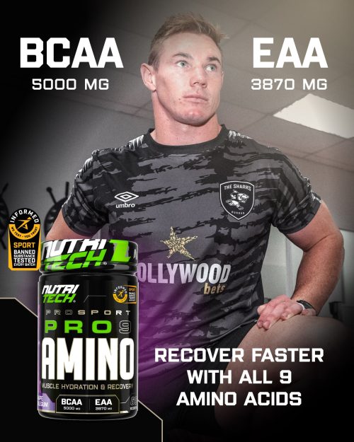 NUTRITECH PROSPORT PRO9 AMINO INFORMED SPORT TESTED 360g (12.7Oz)