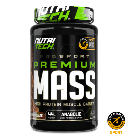 nutritech premium mass builder shake nutritech Informed Sport tested prosport supplements as used by sharks rugby eben etzebeth siya kolisi