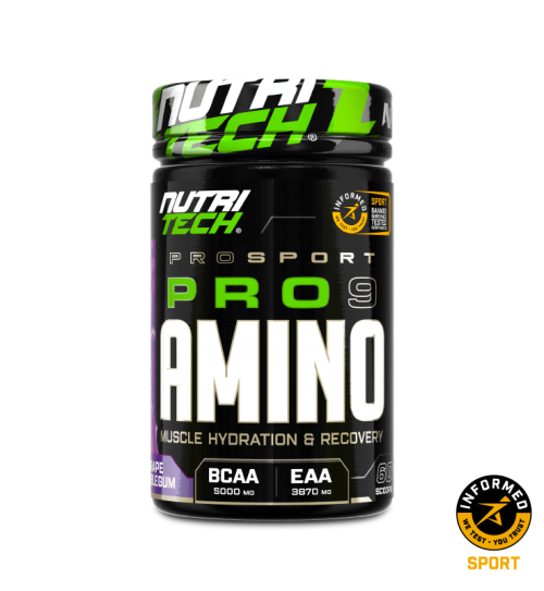 nutritech pro9 amino eaa nutritech Informed Sport tested prosport supplements as used by sharks rugby eben etzebeth siya kolisi