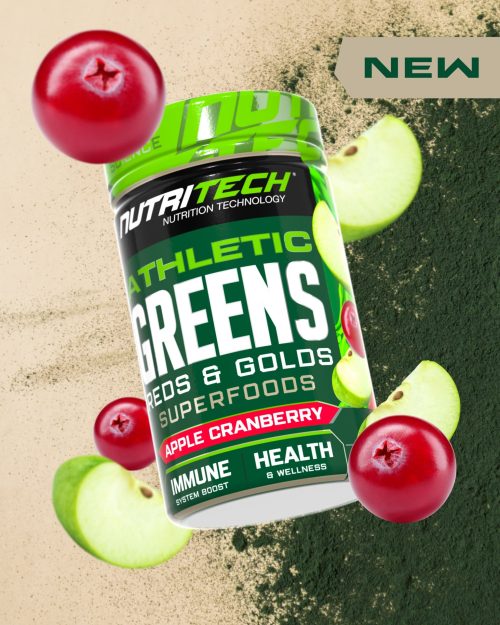 NUTRITECH ATHLETIC GREENS 330g (0.7lbs)