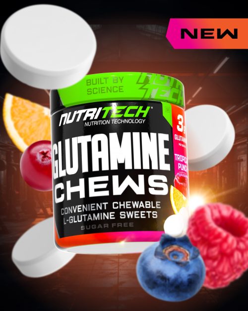 NUTRITECH GLUTAMINE CHEWS 400g (90 Chews)