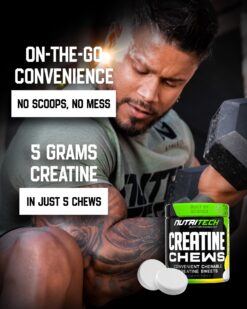 Alternative view of NUTRITECH CREATINE CHEWS 400g (90 Chews)