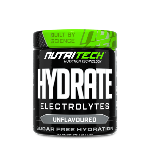 Nutritech-hydrate electrolytes sugar free naturally sweetened