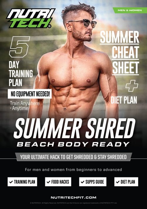 nutritech summer shred guide