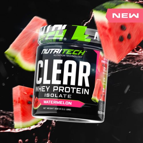NUTRITECH CLEAR WHEY PROTEIN ISOLATE 500g - 20 Servings