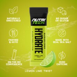 nutritech hydrate sachet electrolytes south africa