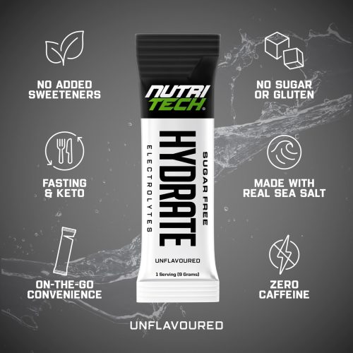 nutritech hydrate sachet electrolytes south africa