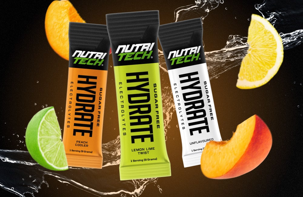 nutritech hydrate electrolytes sachets