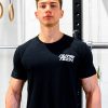 NUTRITECH T-SHIRT - BLACK - POCKET STACK LOGO