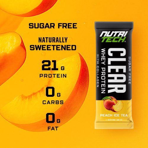 NUTRITECH CLEAR WHEY PROTEIN SACHETS - 10 SACHETS