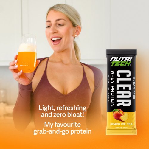 NUTRITECH CLEAR WHEY PROTEIN SACHETS - 10 SACHETS